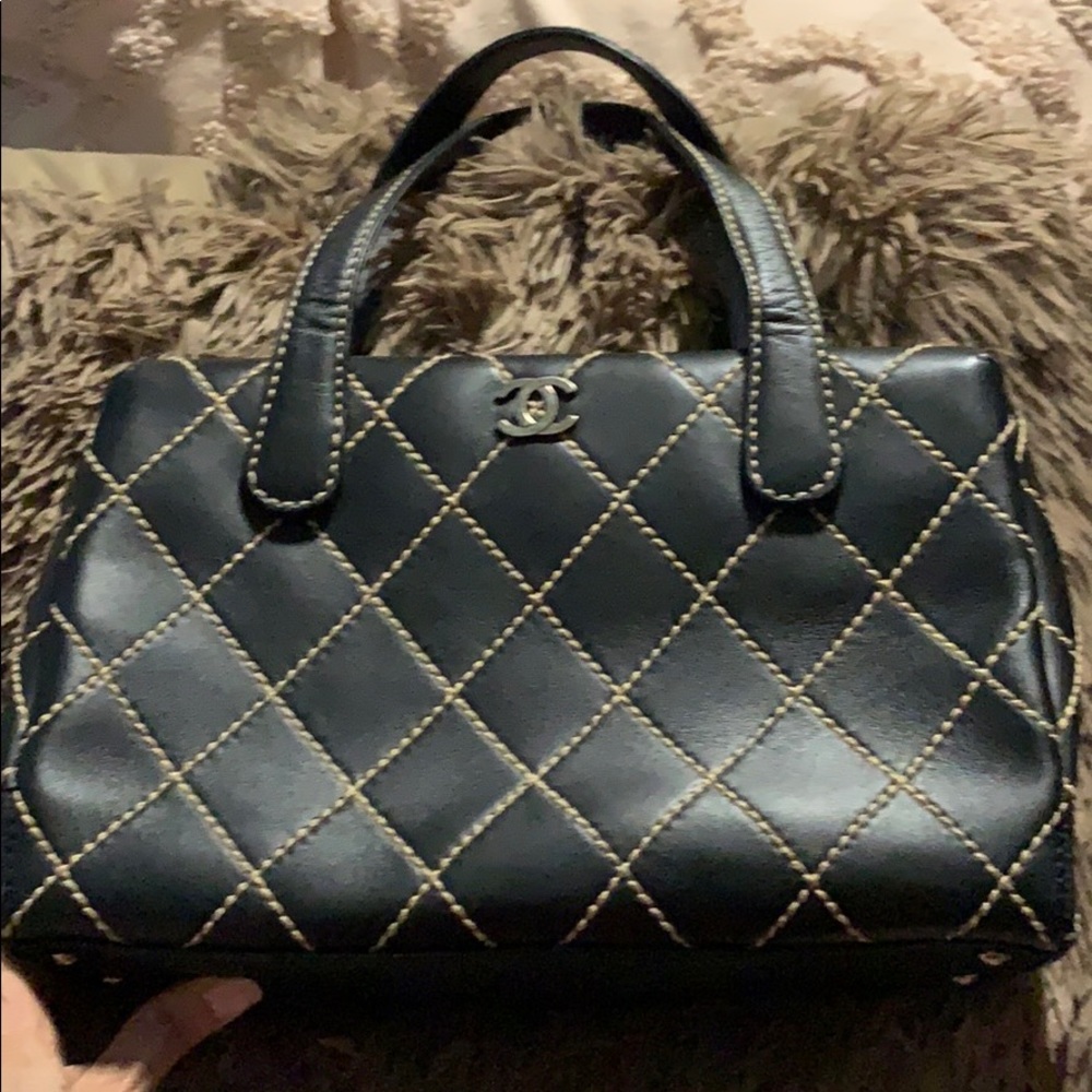 Authentic Chanel Wild Stitch Handbag
